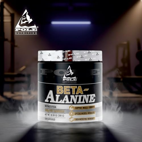 Image of Pole Nutrition Beta-Alanine Unflavored, 300 Gram, 75 Serving