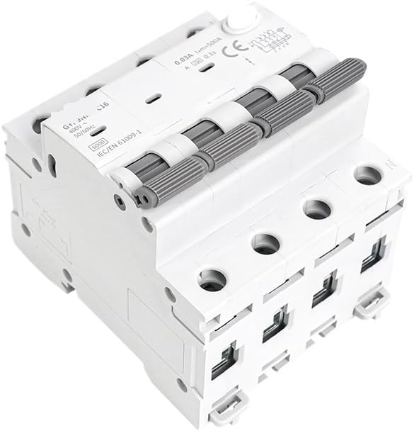 GYR9NM Type A RCBO 2P 4P Magnetic Residual Current Circuit Breaker with Over Current Protection 10A 16A 25A 32A 40A 30mA(2P 40A 30mA)