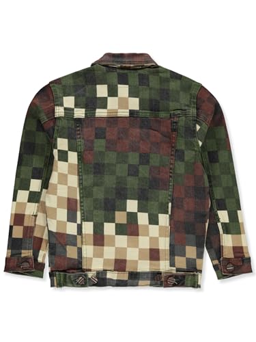 FWRD Boys' Pixel Camo Denim Jacket2