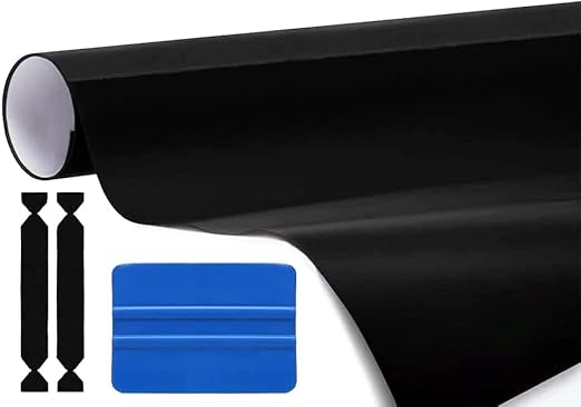 3M 1080 Black Gloss 1ft x 5ft Vinyl Car Wrap with 3M Tool Kit