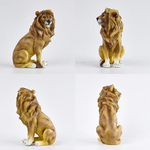 Estatua de León en Resina para Decoración miniatura 4