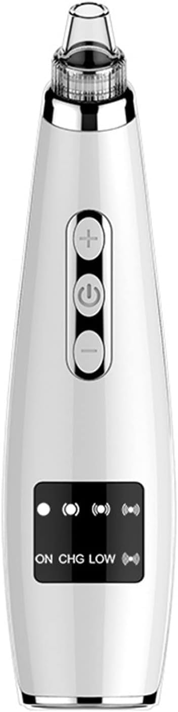 Pore Cleaner Blackhead Remover - Electric Beauty Device for Pore Cleansing for Deep Facial Skin Cleansing - 5 Adjustable Suction Cups, 5 Different Probes Substitutes