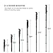 SIRUI Camera Monopod P-326 6 Section Carbon Fiber Compact Lightweight Travel Monopod