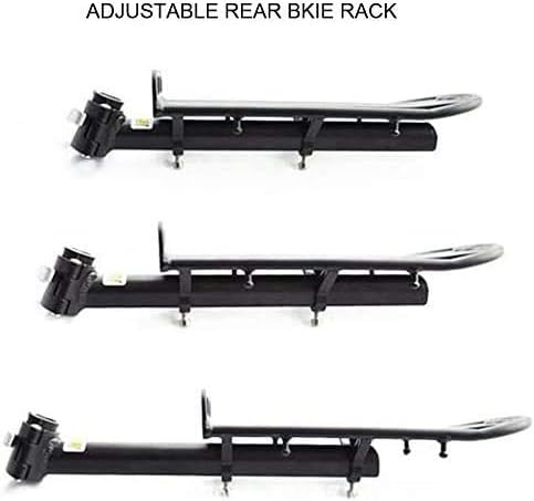 Miniatura 8 de Portaequipajes retráctil para bicicleta, soporte de carga ajustable de aleación de aluminio para bicicleta trasera, de liberación rápida, soporte