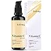 Produktbild Vitamin C Serum + Hyaluronsäure + Vitamin E + Jojobaöl - Violettglasflasche 50 ml - Gesichtsserum mit organischen Veganes, Anti-Age & Anti-Falten Inhaltsstoffen. Intensive Gesichtspflege  KATREG