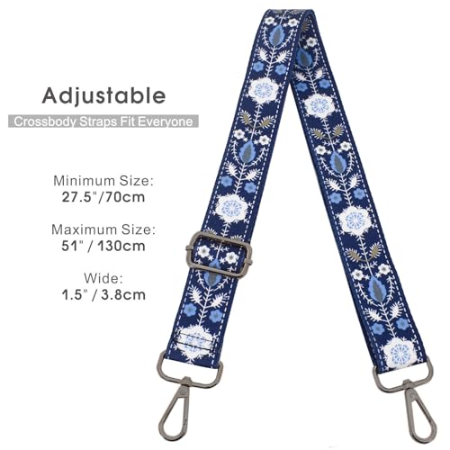 Image of Replacement Purse Strap Shoulder Strap Adjustable Crossbody Strap for Women Crossbody Wide Shoulder Bag