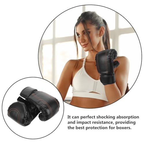 Guantes de boxeo con muñequera ajustable Alipis para mitigar impactos 3