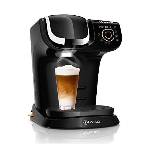 Bosch Hausgeräte Tassimo My Way 2 Kapselmaschine TAS6502 Kaffeemaschine by Bosch,mit Wasserfilter,über 70 Getränke,Personalisierung,Vollautomatisch, einfache Zubereitung,1.500 Watt, 1,3 Liter, schwarz