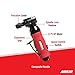 AIRCAT Pneumatic Tools 6280 .75 HP Angle Die Grinder with Spindle Lock 18,000 RPM