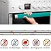 ZAWAGIIK 5Pcs Refrigerator Door Handle Cover Washable Kitchen Appliance Decor Handles Fridge Oven Microwave Dishwasher Antiskid Protector, Keep Off Fingerprints Food Stains