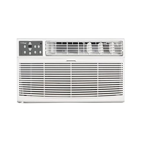 Koldfront WTC10001W 10000 BTU 208/230V Through the Wall Air Conditioner with 10600 BTU Heater with Remote Cover