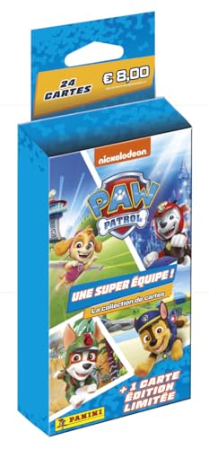 PANINI LA PAT'PATROUILLE Trading Cards 2 - Une Super Equipe ! Blister 4 Pochettes + 1 Carte édition limitée