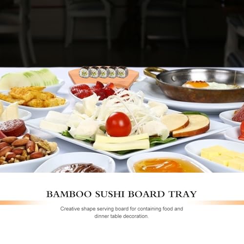 Bandeja para sushi con diseño en forma de abanico miniatura 7