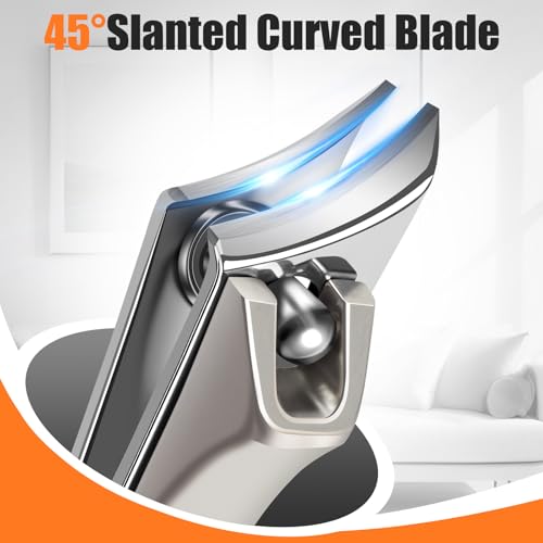 FULUNS Toenail Clippers Set for Thick Nails - 5-in-1 Kit with Code