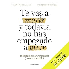 Diseño de la portada del título Te vas a morir y todav&iacute;a no has empezado a vivir