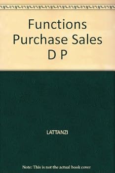 Hardcover Functions of the purchase and sales department Book