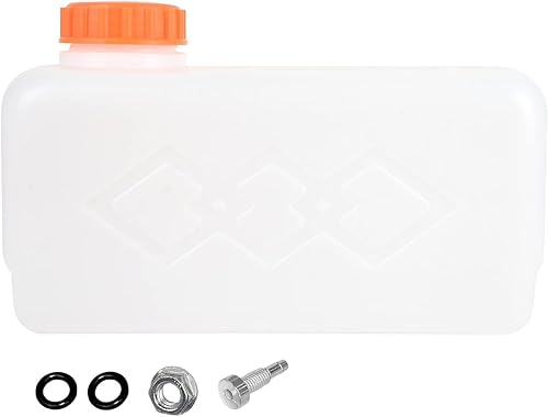 Tanque de combustible de plástico Calentador diesel Tanque de combustible Caja de aceite Contenedor de tanque de agua (2.5L-0.66Gallon)