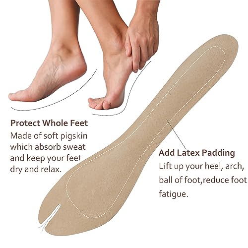 (2 Pares) Plantillas Para Sandalias Con Soporte De Arco Talla 8-12 miniatura 2