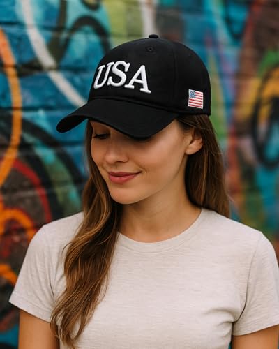 Image of XXL Baseball Cap For Big Heads, Soft Crown Washed Dad Hat, Oversized Denim Cap For Men Women Golf, Travel, Daily Wear