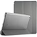 Produktbild ProCase Hülle für iPad 10.2 Zoll 2020 8th Gen/2019 7th Gen, Dreifach Falt Klapp Schutzhülle Case, Ultra Dünn Leicht Smart Cover mit Translucent Frosted Rück MetallischGrau
