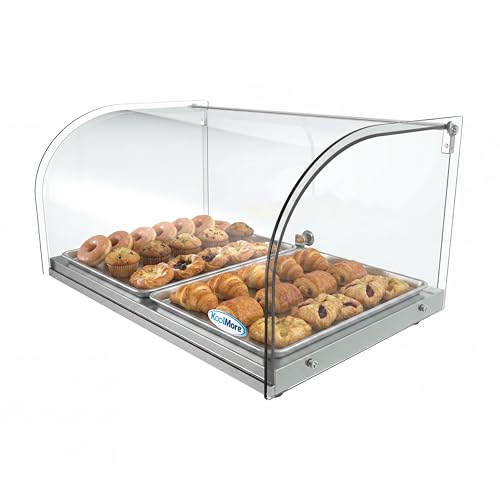 Image of KoolMore DC-1C Bakery Display Case, 0.88 Cu. Ft - 1 Shelves, Clear