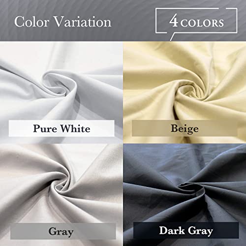 image for FULI 100% Cotton Zippered Futon Cover, Japanese Futon Mattress Cover, 