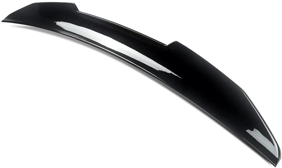 Rear Spoiler Wing Compatible with Mercedes C-Class W206 C300/ C43/ C63 2022 2023 2024 2025 (4-Door Sedan Only), Gloss Black PSM Duckbill Style Decklid Lip Exterior Accessories