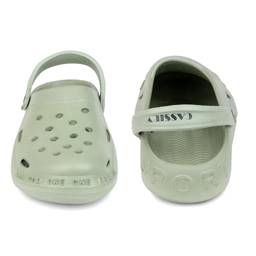 Image of CASSIEY Soft Men's Classic Casual Clogs /Sandals with Adjustable Back Strap for Adult Gents /Boys