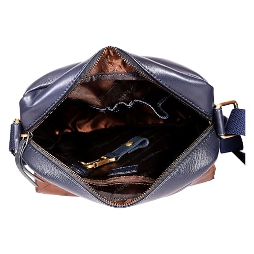 Image of Sassora Genuine Leather Men's Everyday Crossbody Bag /Sling
