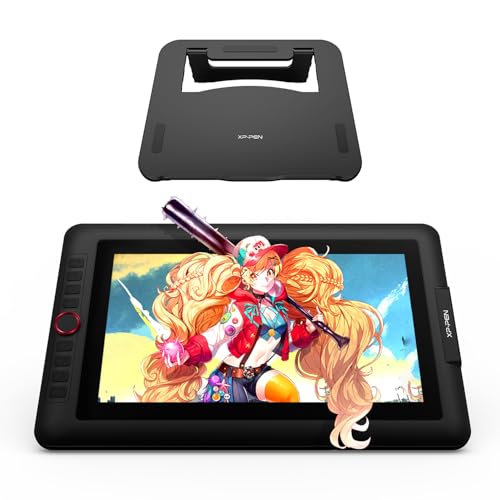 XPPen Drawing Tablet with Screen Full-Laminated Graphics Drawing Monitor Artist13.3 Pro Graphics Tablet with AC42 Graphics Tablet Stand