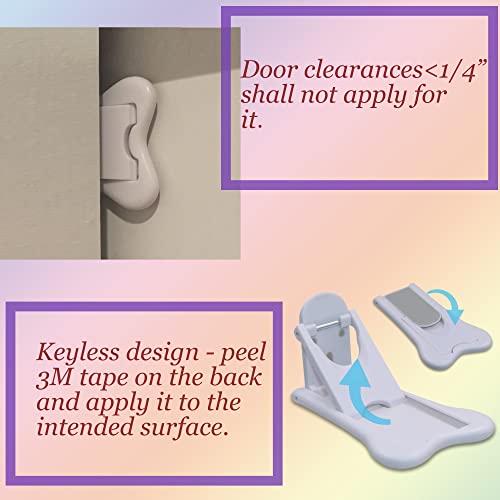 Sliding Door Lock For Child Safety, Window Stoppers For Vertical Windows, Sliding Glass Door Lock For Baby Proof (2 Pack) #TOP4