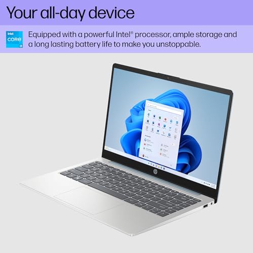 Image of HP 14 inch Business Laptop Computer • 2026 Edition • Intel i3-N305 CPU • 128GB SSD • Intel Integrated • Fast Charge • HDMI • Wi-Fi 6 • Windows 11