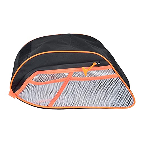 Sresk UTV Accessories Polaris General UTV Center Console Storage Bag Compartment Compatible with Polaris General 1000 1000-4 2016-2020 (Orange Piping)