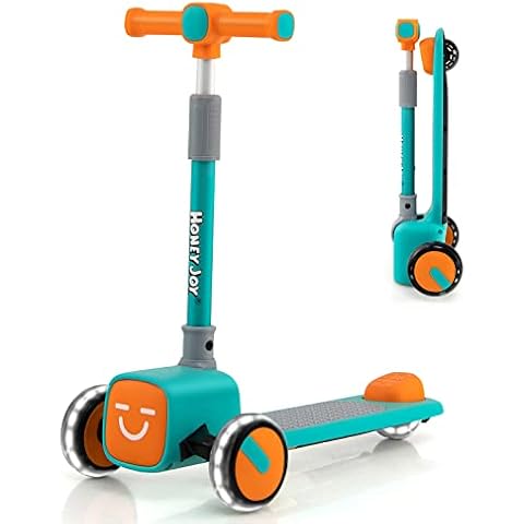 COSTWAY Kinder Roller Scooter, mit 3-Fach höhenverstellbarem Lenker Cover
