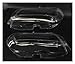 BDOMIRLOP Front Headlight Lens Glass Auto Shell Headlamp Lampshade Head Light Lamp Cover Lampcover Compatible with BMW X5 E53 2004-2006(Right)