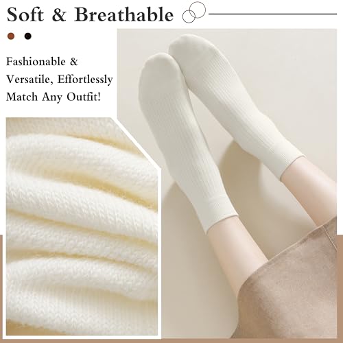 Socks for Women Cotton Qurater Thin Dress Casual Athletic Breathable Ladies Socks 5 Pairs for US Size 5-10(Grey Beige Black)3