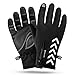 Rpanle Gants Hiver Homme et Femme, Gants à Écran Tactile Smartphone Gants de Cyclisme Gants Sport pour la Course à Pied, Le vélo, Le Ski, la randonnée, la Chasse, l'escalade, Le Camping Noir, Size: M
