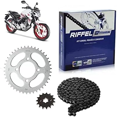 Kit Cb Twister 250 (16 , 18) 40Z X 13Z Com Corrente 520H X 110L ,...