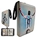 Soccer Card Binder 440 Pockets- Waterproof Trading Card Album with 55 Removable Sleeves Fit - 3 Rings with Zipper -Compatible with Topps Sports Cards Collection