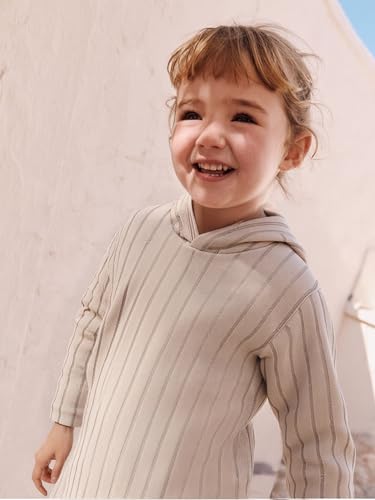 Image of Toddler Kid Girls Clothes Ribbed Color Block Long Sleeve Hoodie Sweatsuit Set Fall Outfits