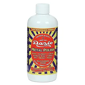 Dazlo Metal Polish (330g) - For Shining & Cleaning Brass, Copper, Aluminium, Chrome, Stainless Steel, Zinc, Nickel, Bronze, Pewter & Fibreglass