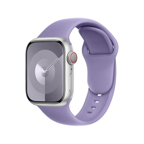 DONEGANI C1 Band for Apple Watch Bands Women Men Se Ultra 2 40mm 44mm 46mm 42mm 45mm 41mm 38mm 49mm Series 10 9 8 7 6 5 4 3 iWatch Sport Strap Silicone Lavender