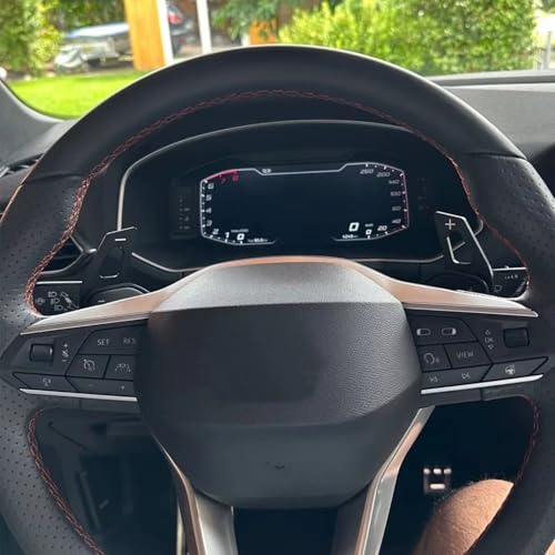Paletas de cambio Cupra con acabado premium azul para Ateca 5
