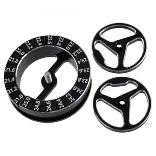 Jauge de débattement circulaire élégante voiture RC 1/10 règle réglable