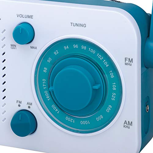 Studebaker Portable Am/Fm Radio (White) Sb2001 #TOP4