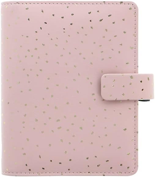 Filofax Pocket Confetti Rose Quartz Organiser