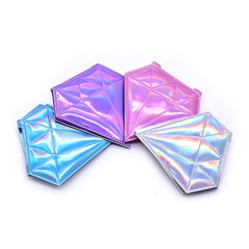Espejo de maquillaje SUNESA forma diamante 4 piezas