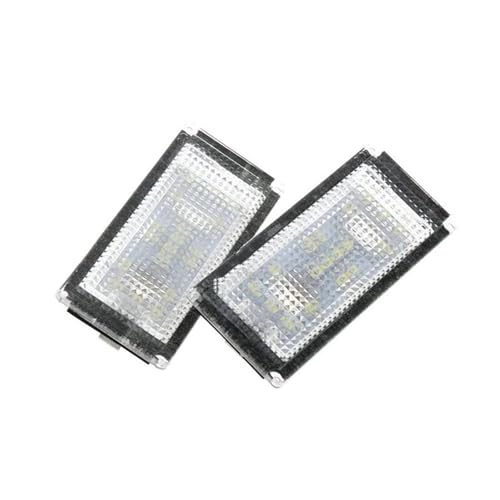 Luz matrícula trasera LED blanca para solucionar parpadeos en BMW E65 E66