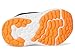 New Balance Baby Fresh Foam Arishi V4 Bungee Lace with Top Strap Running Shoe, Black/Blaze Orange/Blue Agate, 4 Wide US Unisex Infant