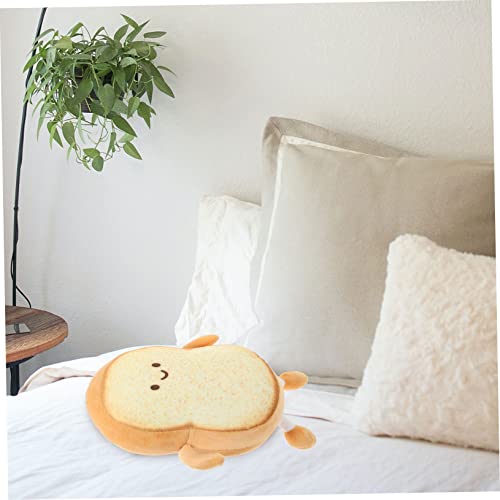 LIFKOME Almofada De Pão De Pelúcia 1Pc Almofada De Pão De Pelúcia Travesseiros De Pelúcia Para Sofá